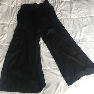 Zara Basic Silky Trousers